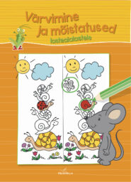 Värvimine ja mõistatused lasteaialastele. Hiireke